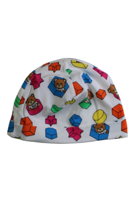 A Multicolour Beanies from Moschino in size 3-6M for boy. (Front View)