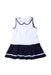 A White Sleeveless Dresses from Jacadi in size 12-18M for girl. (Front View)