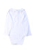 A White Long Sleeve Bodysuits from Jacadi in size 12-18M for girl. (Back View)