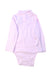 A Pink Long Sleeve Bodysuits from Jacadi in size 12-18M for girl. (Back View)