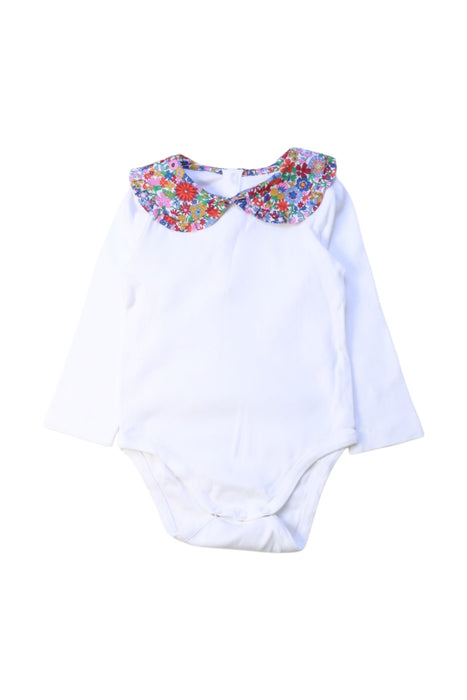 A Multicolour Long Sleeve Bodysuits from Jacadi in size 12-18M for girl. (Front View)