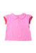 A Pink Short Sleeve Tops from Jacadi in size 2T for girl. (Front View)