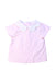A Pink Short Sleeve Tops from Jacadi in size 2T for girl. (Front View)