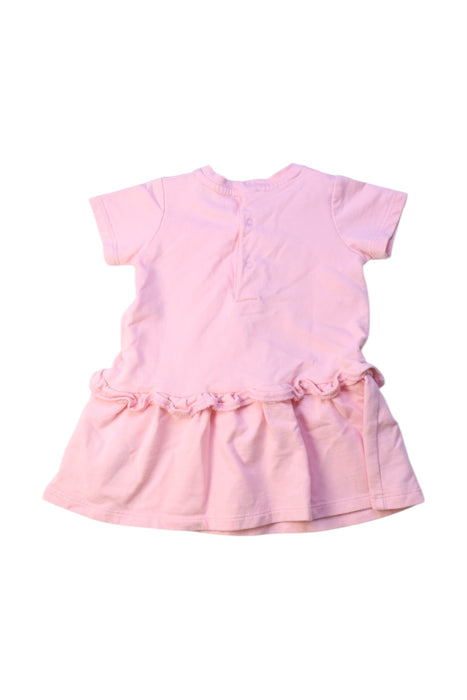 A Multicolour Short Sleeve Dresses from Moschino in size 6-12M for girl. (Back View)
