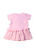 A Multicolour Short Sleeve Dresses from Moschino in size 6-12M for girl. (Back View)