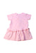 A Multicolour Short Sleeve Dresses from Moschino in size 6-12M for girl. (Back View)