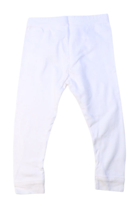 A White Leggings from Petit Bateau in size 12-18M for girl. (Back View)