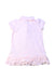 A Pink Short Sleeve Polos from Ralph Lauren in size 12-18M for girl. (Back View)