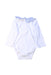 A White Long Sleeve Bodysuits from Jacadi in size 12-18M for girl. (Back View)