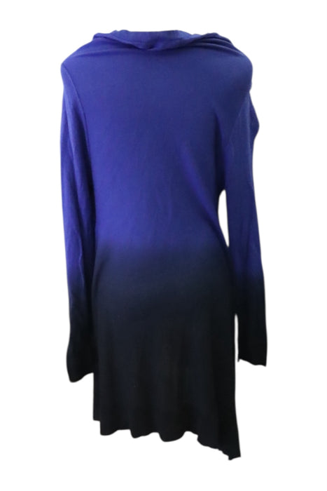 A Blue Long Sleeve Tops from Seraphine in size Maternity-S for maternity. (Back View)