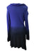 A Blue Long Sleeve Tops from Seraphine in size Maternity-S for maternity. (Back View)