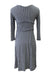 A Navy Long Sleeve Dresses from Seraphine in size Maternity-S for maternity. (Back View)