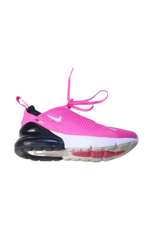 A Pink Sneakers from Nike in size 6T for girl. (Front View)