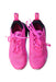 A Pink Sneakers from Nike in size 6T for girl. (Back View)