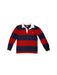 A Navy Long Sleeve Polos from Polo Ralph Lauren in size 8Y for boy. (Front View)