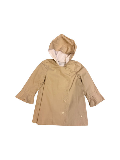 A Beige Coats from Dior in size 3T for girl. (Front View)