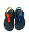 A Black Sandals from Nike in size 18-24M for neutral. (Front View)