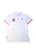 A White Short Sleeve Polos from Le Coq Sportif in size 12Y for boy. (Front View)