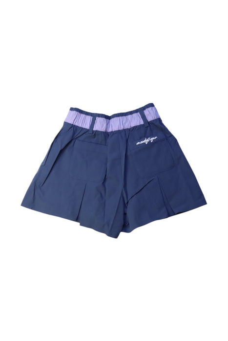 A Navy Shorts from Moody Tiger in size 7Y for girl. (Back View)