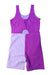 A Purple Swimsuits from Moody Tiger in size 7Y for girl. (Back View)