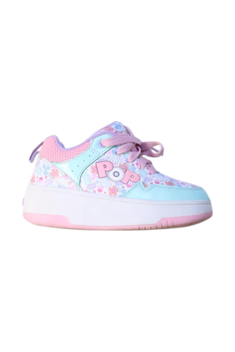 A Multicolour Sneakers from Heelys in size 6T for girl. (Front View)