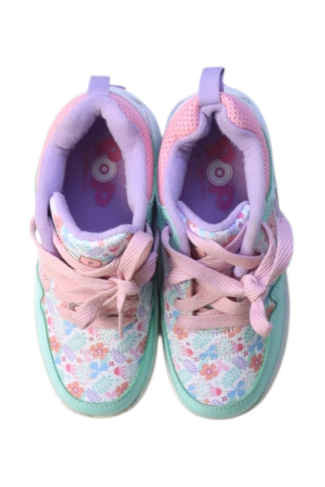 A Multicolour Sneakers from Heelys in size 6T for girl. (Back View)