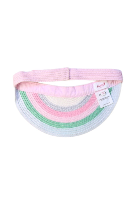 A Multicolour Sun Hats from Seed in size 6T for girl. (Back View)
