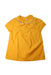 A Yellow Short Sleeve Tops from Jacadi in size 10Y for girl. (Front View)