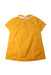 A Yellow Short Sleeve Tops from Jacadi in size 10Y for girl. (Back View)