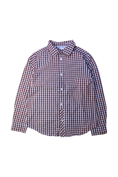 A Red Long Sleeve Shirts from Jacadi in size 10Y for girl. (Front View)