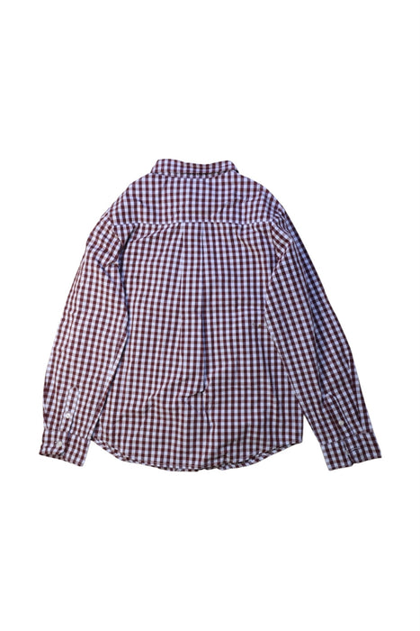 A Red Long Sleeve Shirts from Jacadi in size 10Y for girl. (Back View)