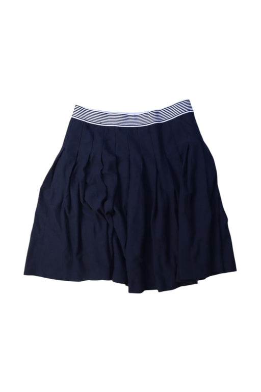 A Navy Mid Skirts from Jacadi in size 10Y for girl. (Front View)