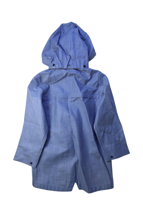A Blue Coats from Gosoaky in size 4T for boy. (Back View)