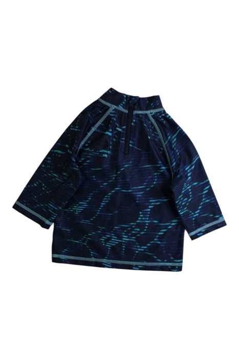 A Navy Rash Guards from Mothercare in size 2T for boy. (Back View)