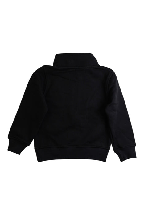 A Navy Zippered Sweatshirts from Polo Ralph Lauren in size 3T for boy. (Back View)