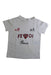A White Short Sleeve T Shirts from Fendi in size 4T for girl. (Front View)