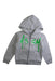 A Grey Zippered Sweatshirts from MSGM in size 18-24M for boy. (Front View)