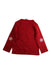 A Red Long Sleeve Tops from Petit Bateau in size 18-24M for boy. (Back View)