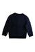 A Navy Cardigans from Petit Bateau in size 3T for boy. (Back View)