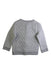 A Grey Puffer/Quilted Jackets from Petit Bateau in size 3T for boy. (Back View)
