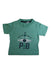A Green Short Sleeve T Shirts from Petit Bateau in size 3T for boy. (Front View)