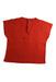 A Red Short Sleeve Tops from Petit Bateau in size 18-24M for boy. (Back View)