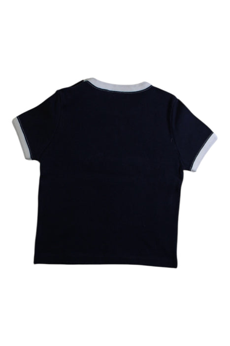 A Black Short Sleeve T Shirts from Petit Bateau in size 12-18M for boy. (Back View)