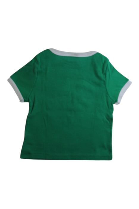 A Green Short Sleeve T Shirts from Petit Bateau in size 12-18M for boy. (Back View)