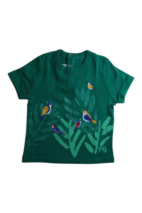 A Multicolour Short Sleeve Tops from Petit Bateau in size 12-18M for boy. (Front View)