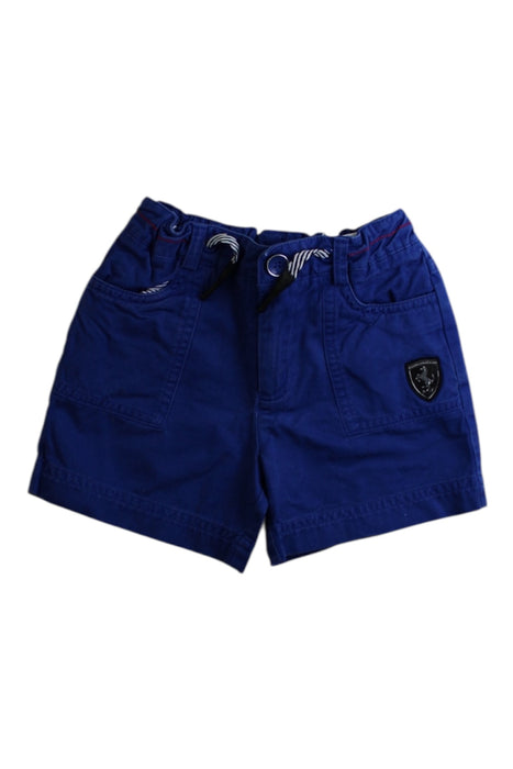A Blue Shorts from Ferrari in size 12-18M for boy. (Front View)