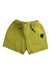 A Yellow Shorts from Ferrari in size 18-24M for boy. (Front View)