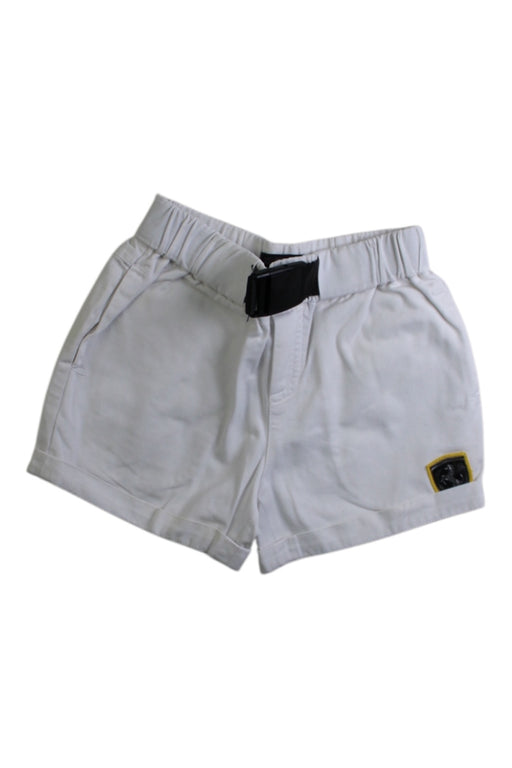 A White Shorts from Ferrari in size 18-24M for boy. (Front View)