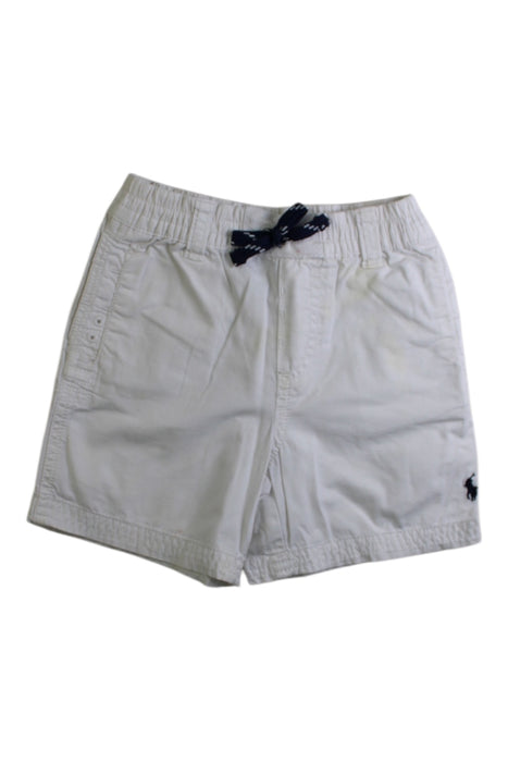 A White Shorts from Ralph Lauren in size 12-18M for boy. (Front View)