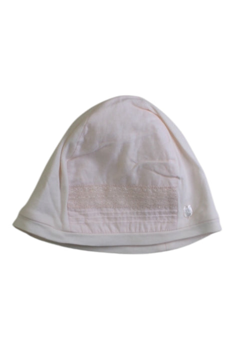 A Pink Beanies from Dior in size 6-12M for girl. (Front View)
